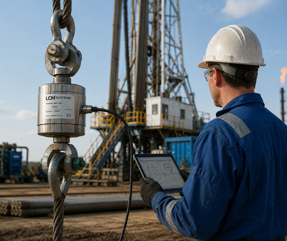 Load cell for onshore oil exploration